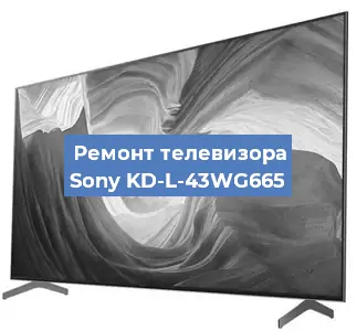 Замена ламп подсветки на телевизоре Sony KD-L-43WG665 в Воронеже